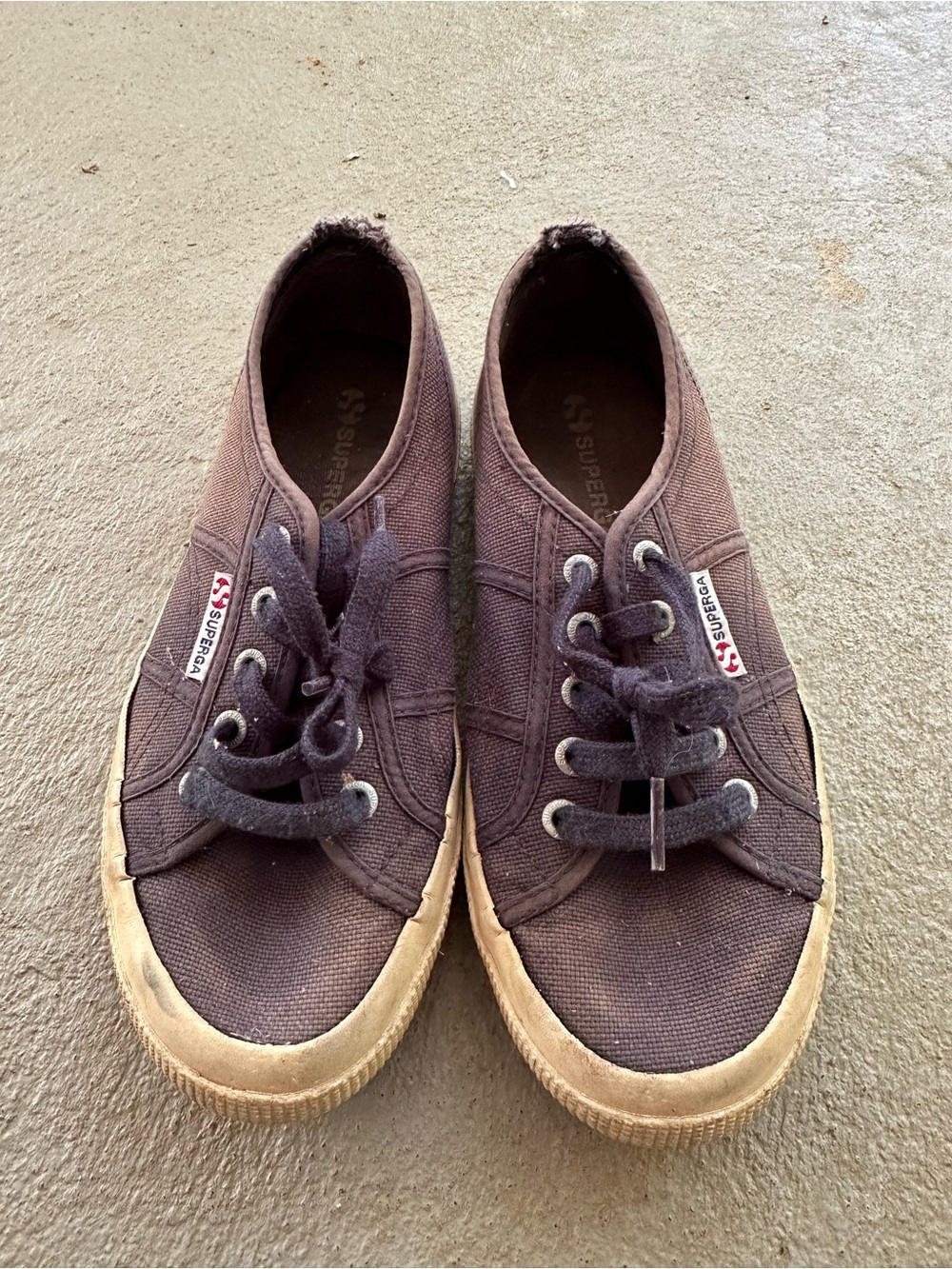 Superga Navy Women’s 2750 Cotu Classic Canvas Sneakers in Size 37